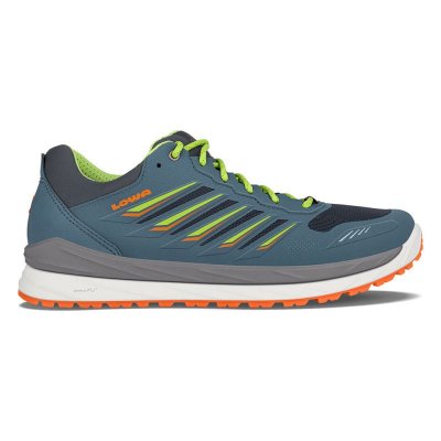 Lowa | Herren Axos GTX Lo – Stahlblau/Limette | Schneller Versand Lowa | Herren Axos GTX Lo – Stahlblau/Limette | Schneller Versand