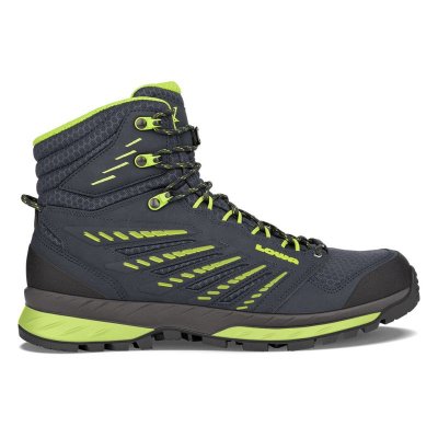 Lowa | Herren Trek Evo GTX Mid, Marineblau/Limette | Schneller Versand Lowa | Herren Trek Evo GTX Mid, Marineblau/Limette | Schneller Versand