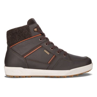 Lowa | Herren Bosco GTX – Dunkelbraun/Orange | Schneller Versand Lowa | Herren Bosco GTX – Dunkelbraun/Orange | Schneller Versand