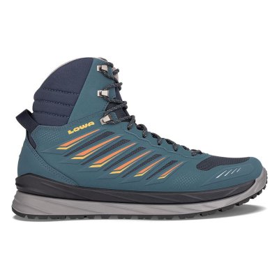 Lowa | Herren Axos GTX Mid, Stahlblau/Orange | Schneller Versand Lowa | Herren Axos GTX Mid, Stahlblau/Orange | Schneller Versand