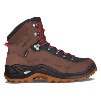 Lowa | Herren Renegade GTX Mid, Mahagoni/Rot | Schneller Versand Lowa | Herren Renegade GTX Mid, Mahagoni/Rot | Schneller Versand