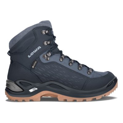 Lowa | Damen Renegade Warm GTX Mid Ws, Marineblau/Eisblau | Schneller Versand Lowa | Damen Renegade Warm GTX Mid Ws, Marineblau/Eisblau | Schneller Versand