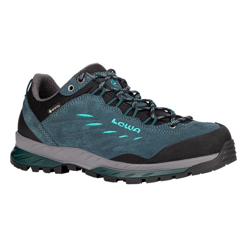 Lowa | Damen Delago GTX Lo Ws, Petrol/Aquamarin | Sofort lieferbar