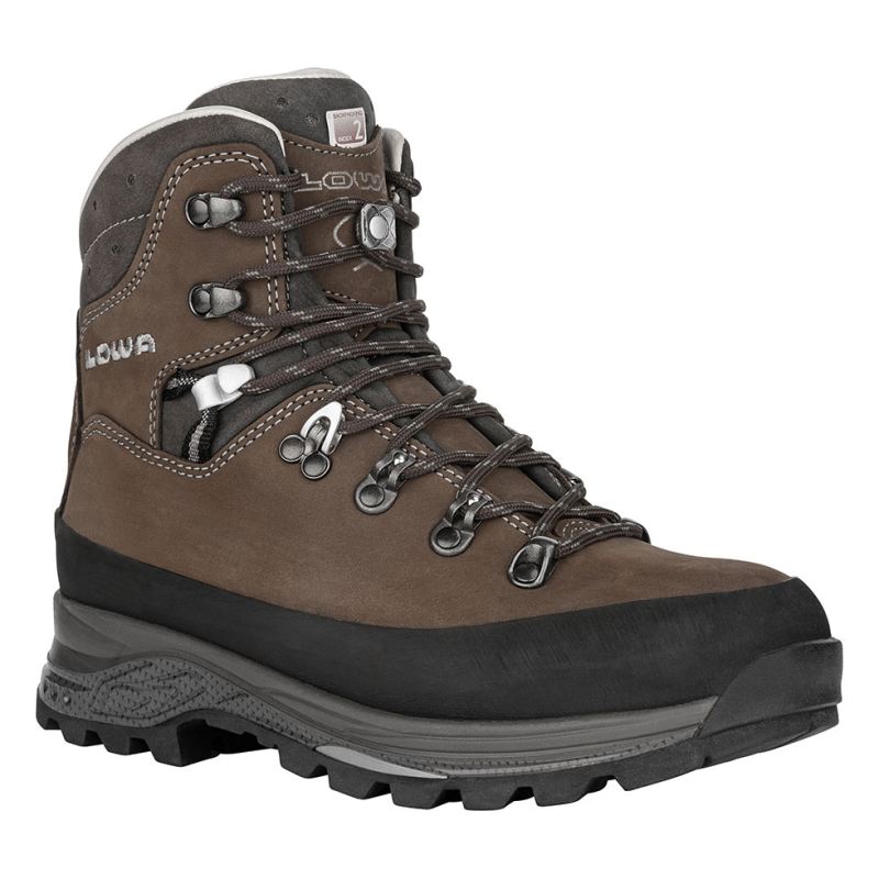 Lowa | Damen Tibet LL Ws – Dunkelbraun/Schiefer | Schneller Versand