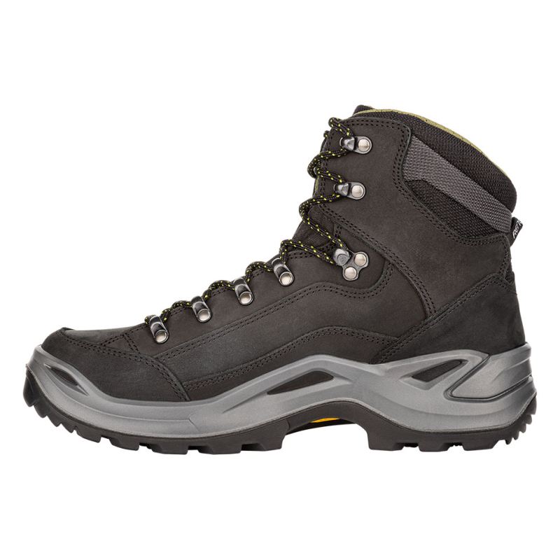 Lowa | Herren Renegade GTX Mid – Schwarz/Oliv | Schneller Versand